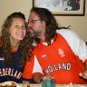 Soccer 2010 Holland Vs Uruguay Party